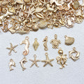 Gold-Tone Shell and Starfish Shell Charms with 29 Listed Options view 2