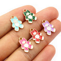 Colorful Teddy Bear Charms In 1 Style For Jewelry Making view 2