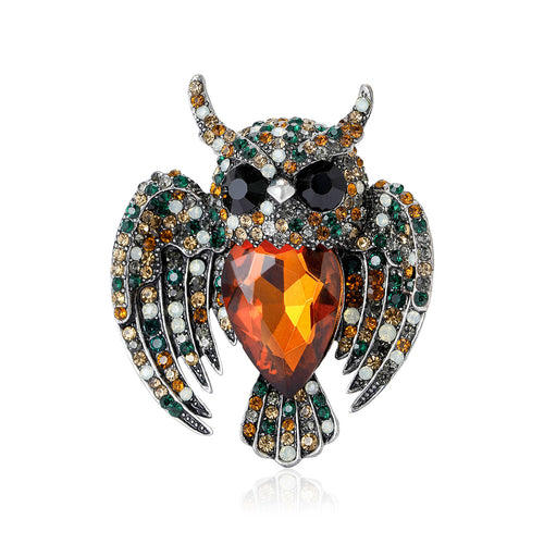 Winged Owl displayed in a styled product view