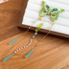 Green Embroidered