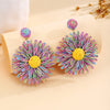 Rainbow Woven Daisies