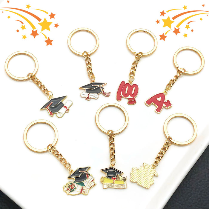 Graduation Keychains and Exam Message Phone Straps, 36 Options