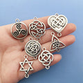 Alloy Metallic Chinese Knot and Celtic Knot Metal Charms with 10 Listed Options view 4