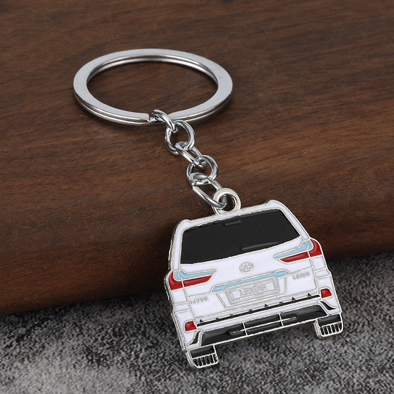 Cute Car Collection Zinc Alloy Keychain Gift Accessory