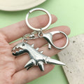 Dinosaur Charm Keychains Featuring Articulated Dinosaur Across 6 Pictured Variations view 2
