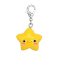 Six Color Kawaii Smiling Star Lobster Clasp Charm Set view 6
