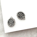 Alloy Metallic Snowflake Metal Charms with 9 Listed Options view 7