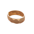 Double Loop Wave Cuff In Gold Or Silver Tone With Gallery Mix view 5