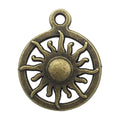 Gold-Tone Sun and Moon Metal Charms with 21 Listed Options view 10