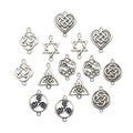 Alloy Metallic Chinese Knot and Celtic Knot Metal Charms with 10 Listed Options view 1