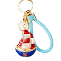 Sailboat, Twin Fish and Auspicious Charm Keychains in Forty-Four Designs view 5