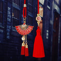 Mixed Star Angel Fan and Crown Fox Car Hangers in Four Pictured Options view 4