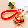 Orange Camellia Red-Strap