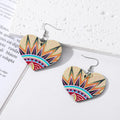 Acrylic Heart and Rainbow Unicorn Drop Earrings Three Styles view 2