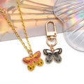Yellow Butterfly Metal Charms with 6 Listed Options view 4