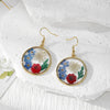 Blue Flower Earrings