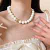 Cream Necklace
