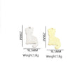 Enamel-Look Gold Silver Cat Alloy Jewelry Pendants in 2 Styles view 3