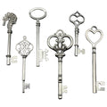 Antique Silver Heart Metal Charms with 9 Listed Options view 5