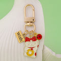 Dolphin and Turtle Charm Keychains Featuring Dolphin Across 7 Pictured Variations view 2