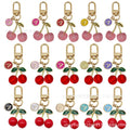 Cherry Charm Keychains in 38 Pictured Variations for Bags and Keys view 1