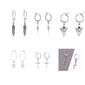 Mini Alloy Hoop Charm Earring Sets Multi Styles 7 Assortments view 10