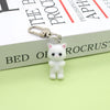 White Flocked Cat