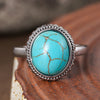Turquoise Oval Size 10