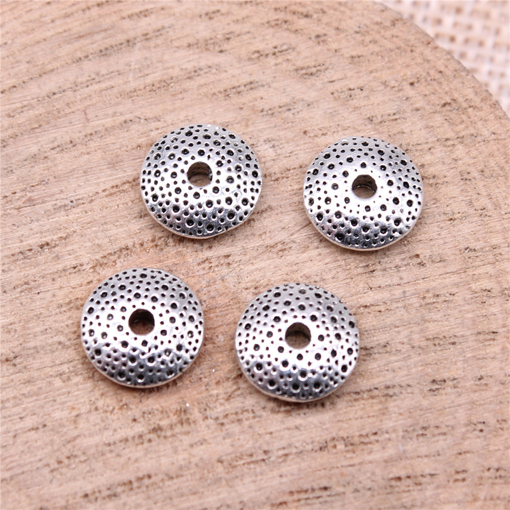 10x3mm 0.8g Zinc Alloy Large Hole Spacer Beads for Bracelet Necklace Jewelry Making Crafts