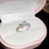 Blue Oval Ring