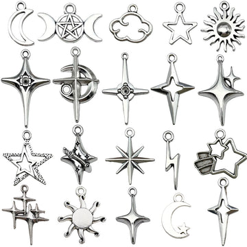 Metallic Cross Metal Charms with 22 Listed Options