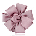 Layered Ribbon Bow Brooch In Six Solid Colors Decorative Lapel Pin view 1