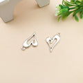 Antique Silver Heart Metal Beads with 10 Listed Options view 9
