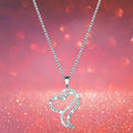 Silver Tone Mother Forever Infinity Heart Necklace view 3