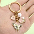 Flower Charm Keychains in 31 Pictured Variations for Bags and Keys view 3