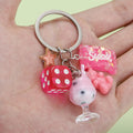 Dice Charm Keychains Featuring Purple Bear Across 13 Pictured Variations view 4