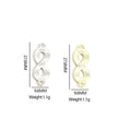 Enamel Infinity Symbol Double Loop Jewelry Connectors view 5