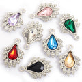 Crystal Teardrop Wing Charm Collection for Jewelry Making view 3