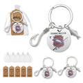 Fishing Master Multi Charm Keychain Hook Fish Disc view 1
