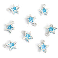 Polished Star Glass And Alloy Charms in 7 Styles for Jewelry Crafts view 6
