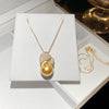 Gold Pearl Pendant