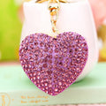 Crystal Heart and Chinese Fortune Charm Keychain Collection in Thirty Seven Designs view 9