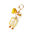 Ruyi Mahjong Tile Keychains with Two Matching Chinese Character Designs view 5