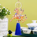 Moonstone Pegasus Keychains with Six Color Tassel Options view 11