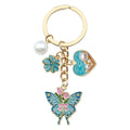 Butterfly Charm Keychains in 31 Pictured Variations for Bags and Keys view 8