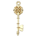 Yellow Key Metal Charms with 26 Listed Options for Jewelry Making view 12