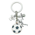 Soccer Charm Keychains Featuring Sports Ball Across 35 Pictured Variations view 5
