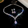 Pink Drop Necklace