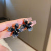 Black Crystal Stud