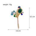 Parrot Enamel Metal Brooch Pin for Jackets and Lapels view 2